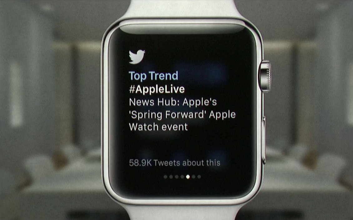 Twitter Apple Watch