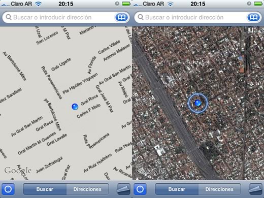 iPhone 3G GPS