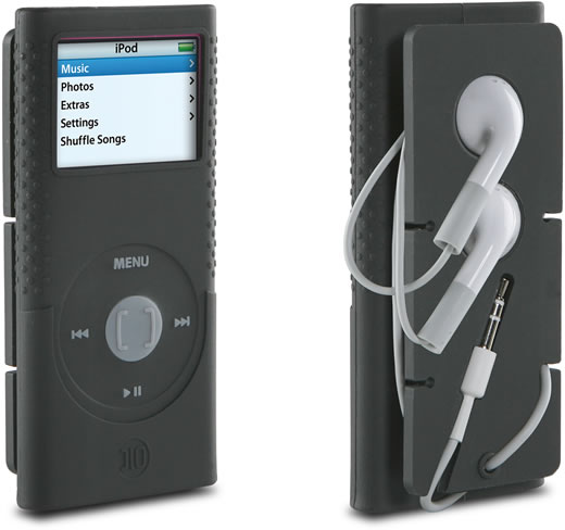 Fundas para iPod DLO Jam Jacket con organizador de auriculares