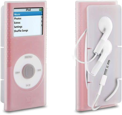 Fundas para iPod DLO Jam Jacket con organizador de auriculares