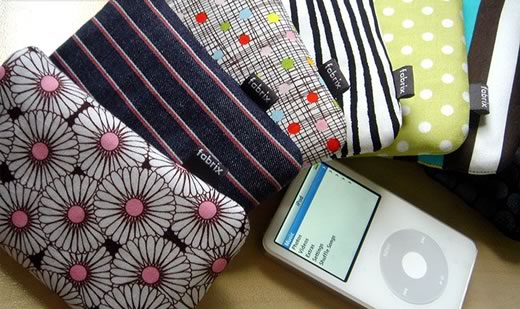 Fabrix presenta su nueva colección de fundas para iPod