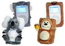 Animales de peluche como fundas para tu iPod