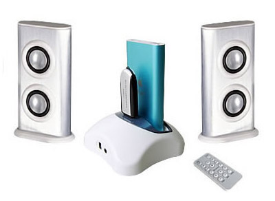 Altavoces iDocker para iPod