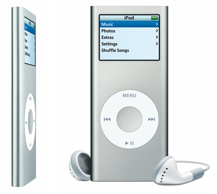 Nuevo iPod nano plata