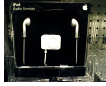 iPod radio remote