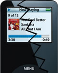 pantallas de los iPod nano