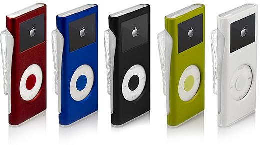 Fundas iSkin Duo para iPod nano de segunda generación