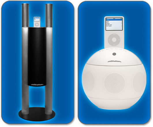 altavoces mStation iPod