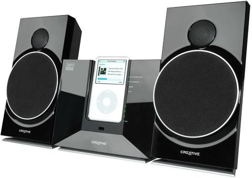 Sistema de altavoces para iPod Creative X-Fi Sound System i600