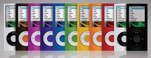 Funda SwitchEasy CapsuleThins para iPod nano 4G en 10 colores