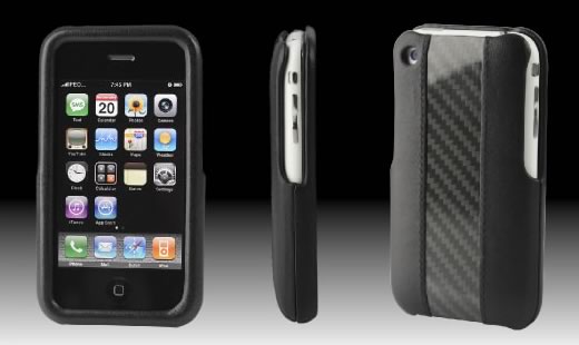 Nueva funda fibra de carbono para iPhone 3G