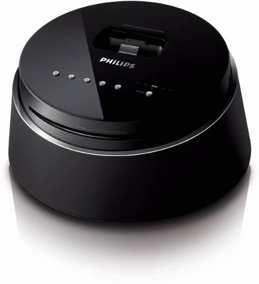 Nuevo Home Theatre compacto con dock para iPod de Philips