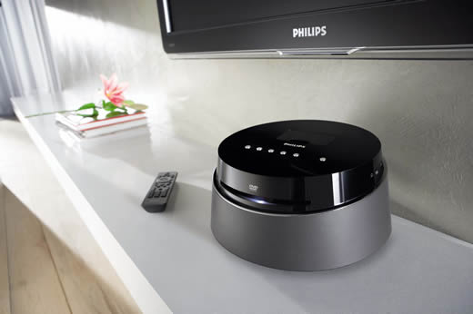 Nuevo Home Theatre compacto con dock para iPod de Philips