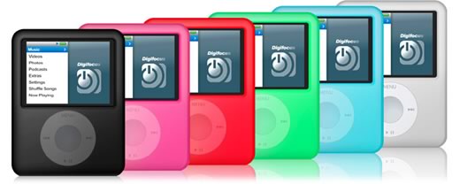 Fundas de silicona de Digifocus para iPod nano y iPod classic
