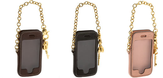 Funda de cuero de Juicy Couture para iPhone