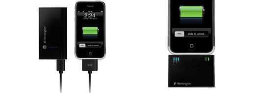 Baterías con cargador para iPhone y iPod de Kensington