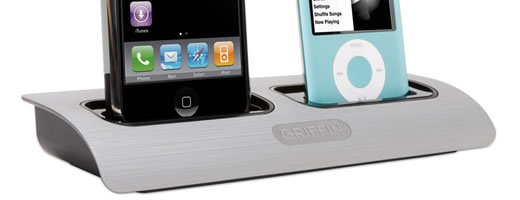 Griffin PowerDock 2 carga tu iPod e iPhone al mismo tiempo