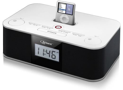 Cinco sistemas de altavoces de Zenex con dock para iPod