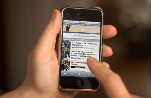 Associated Press lanzó un portal de noticias para iPhone