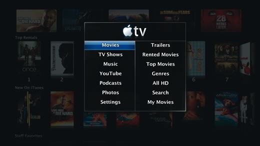 Nuevo software para Apple TV y reducción de precio