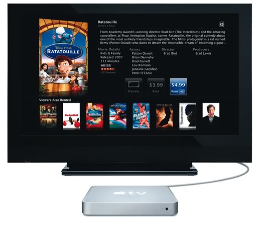 Nuevo software para Apple TV y reducción de precio