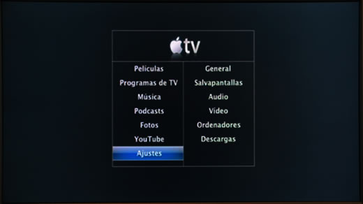 Software 2.0 de Apple TV