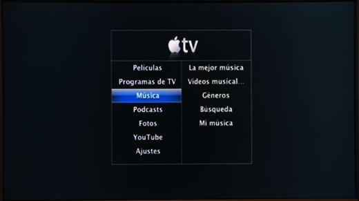 Software 2.0 de Apple TV