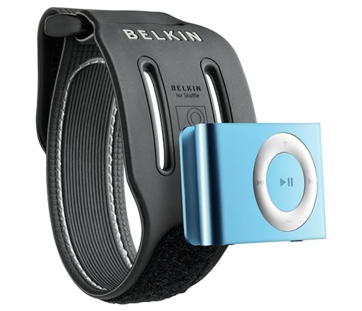 Brazalete deportivo para iPod shuffle ($20)