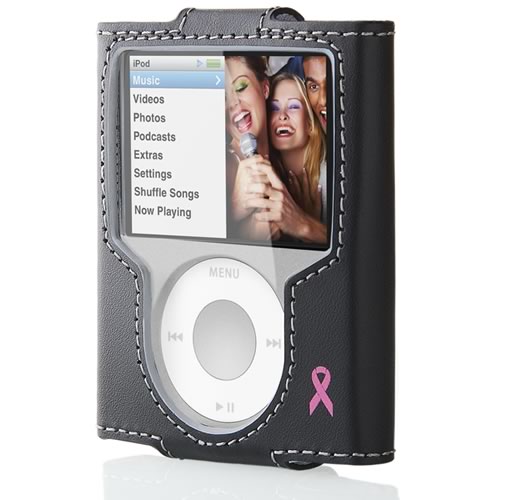 Nuevas fundas Belkin para iPod nano por la lucha contra el cáncer de mama