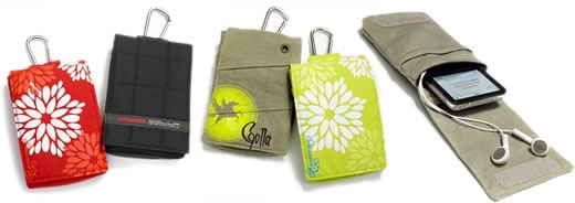 Golla Music Bags, bolsas a la moda para tu iPod