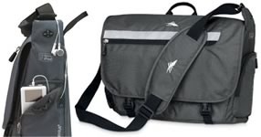 Bolso mensajero High Sierra Audible con controles para iPod