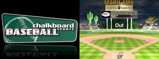 Chalkboard Sports BASEBALL para iPod