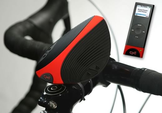 cy·fi: altavoces iPod inalámbricos para tu bicicleta