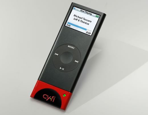 cy·fi: altavoces iPod inalámbricos para tu bicicleta