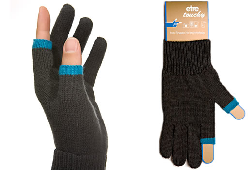 EtreTouchy: guantes compatibles con iPod y iPhone