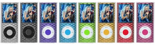 Funda para iPod nano 4G EzGear EzBling