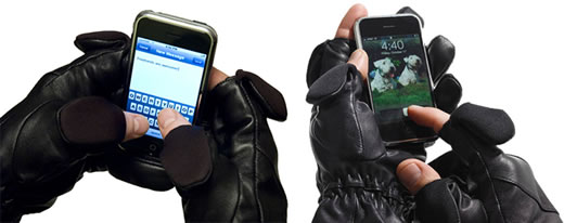 Guantes para iPhone y iPod touch de Freehands