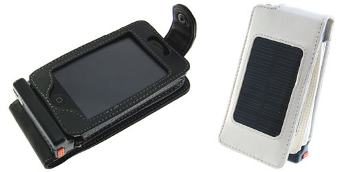 Funda con cargador solar para iPhone