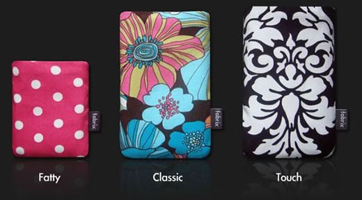 Fundas Fabrix para los nuevos iPod