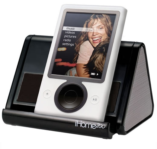 iHome IHM3P, un nuevo sistema de sonido portátil para Zune