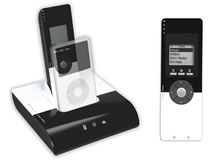 iMirror, un dock para iPod vídeo con control remoto inalámbrico