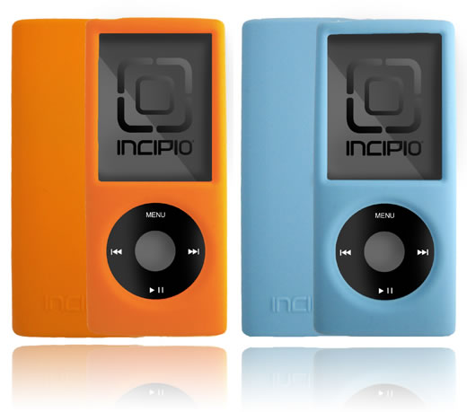 Fundas de Incipio para nuevos iPod nano 4G y iPod touch 2G