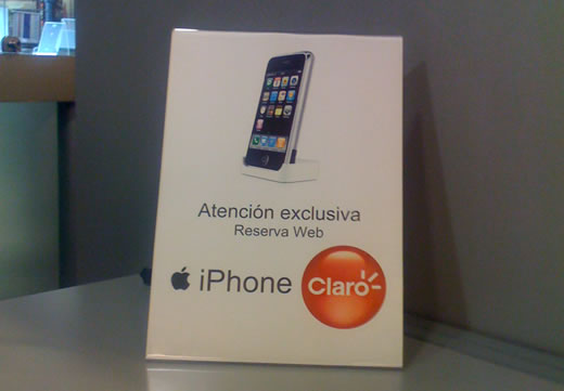 Finalmente pude comprar un iPhone 3G en Claro Argentina