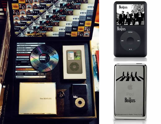 iPod classic edición limitada Los Beatles