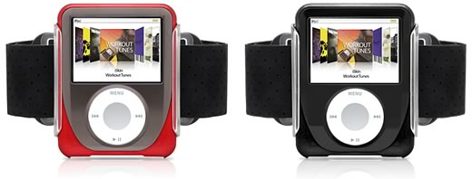 Funda iSkin DuoBand para iPod nano 3G