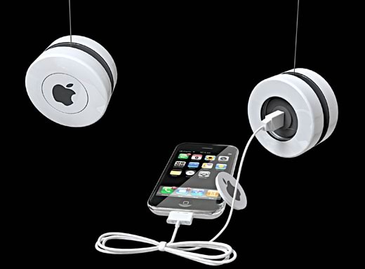 Concepto: iYo Yoyo cargador para iPhone