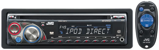 Cinco nuevos modelos de estéreo para coche de JVC con conexión para iPod