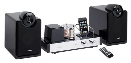 Logic 3 lanza un sistema de altavoces para iPod con válvulas