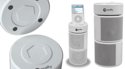 IceTune y TunePro, dos sistemas de altavoces estéreo para iPod diseñados por Macally