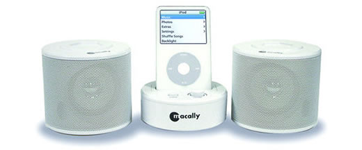 IceTune y TunePro, dos sistemas de altavoces estéreo para iPod diseñados por Macally